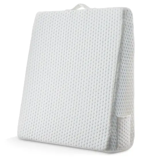 Made Medical Bed Wedge Pillow for Sleeping - Memory Foam Cushion Body Positioner Back Support Pillow {8}