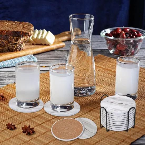 Absorbent Coaster Sets of 6 {2}