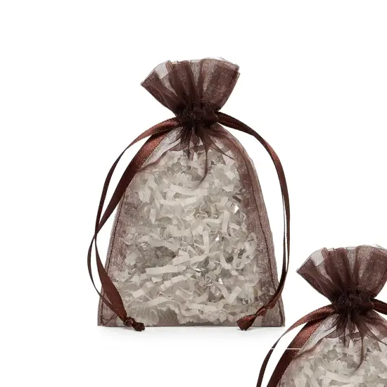 Charming 6&rdquo; x 9&rdquo; Organza Bags Small Gift Holders {6}