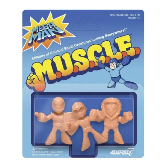 Mega Man M.U.S.C.L.E. Mini-Figure Set {6}