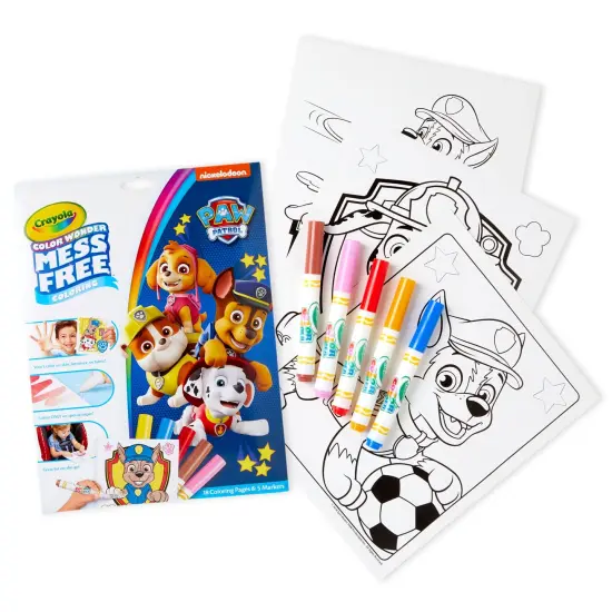 Color Wonder Mess Free Coloring Pad & Markers, Paw Patrol {1}