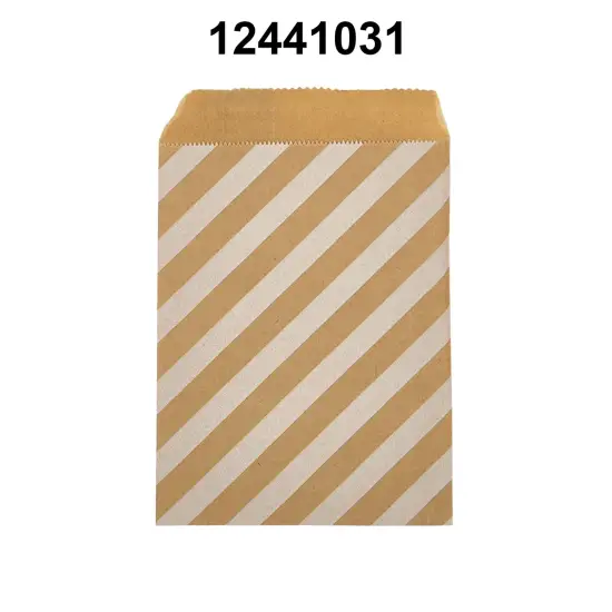 Petite White Paper Merchandise Bags 3 1/4" x 5 1/8" Diagonal {3}