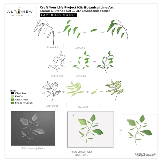 Craft Your Life Project Kit: Botanical Line Art {4}