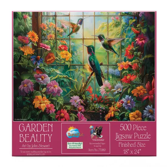 Sunsout Garden Beauty 500 pc Jigsaw Puzzle 77080 {4}