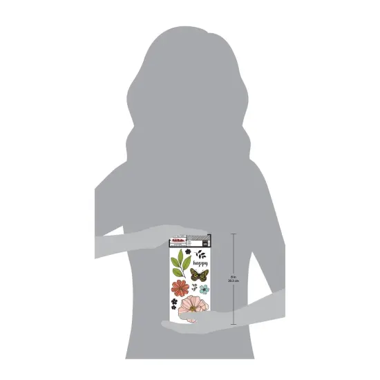 Vicki Boutin Mixed Media Acrylic Stamps-Floral {5}