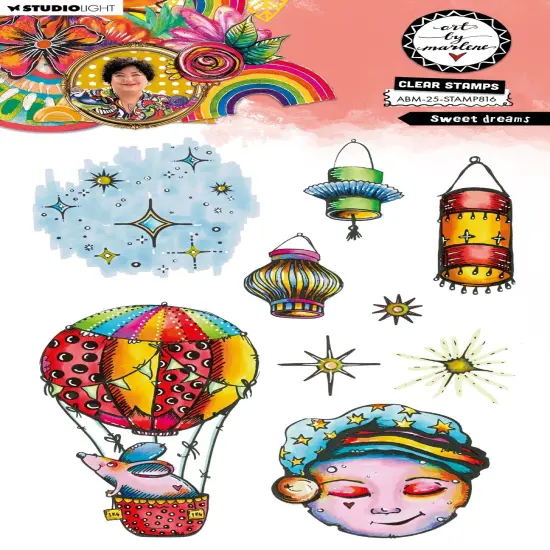 Art By Marlene Clear Stamps-Sweet Dreams {1}