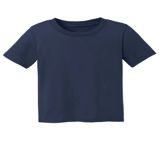 Port & Company&reg; Toddler Core Short Sleeve Cotton Tee Navy {2}