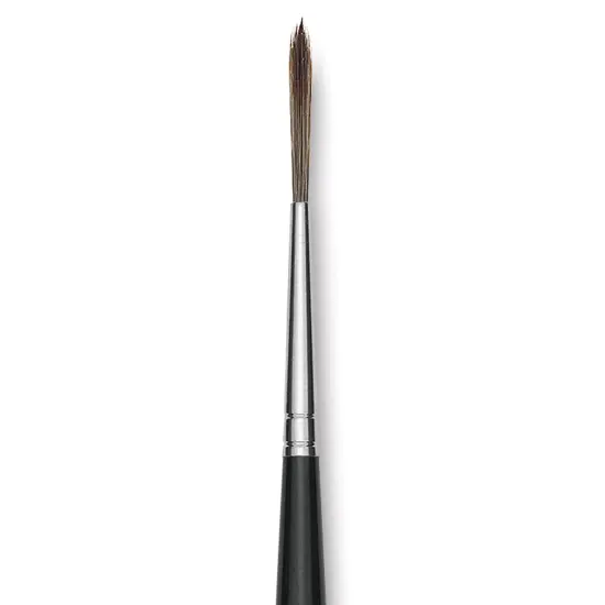 Da Vinci Casaneo Synthetic Squirrel Watercolor Brush - Rigger, Size 4, Short Handle, Synthetic {1}