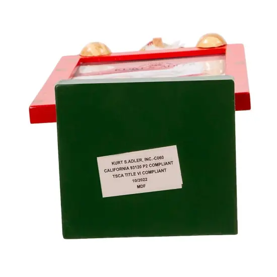 Kurt Adler 15-Inch Nutcracker King Holding Picture Frame {6}