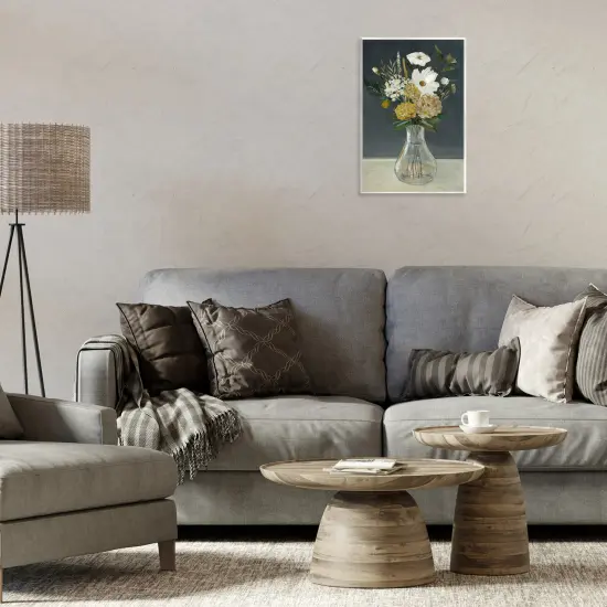 Stupell Industries Earthy Floral Vase Wall Plaque Art Design by Hannah Dawson {8}