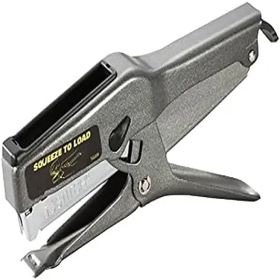 Office B8 Heavy Duty All Metal 45 Sheet Plier Stapler, 210 Stapler Capacity, Full-Strip, Black {3}