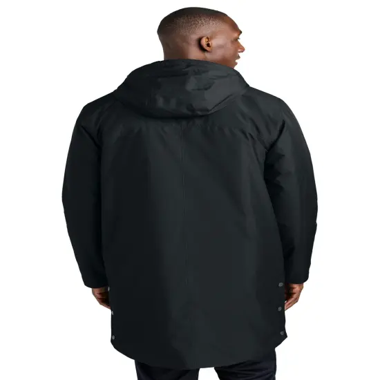 Sport-Tek&reg; Waterproof Insulated Sideline Parka Black {2}