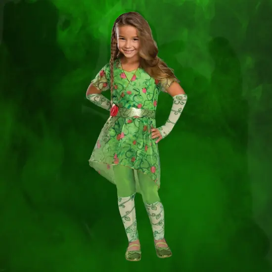 Rubies Girl's Poison Ivy Children's Halloween Costume - Large 12-14 Green {4}