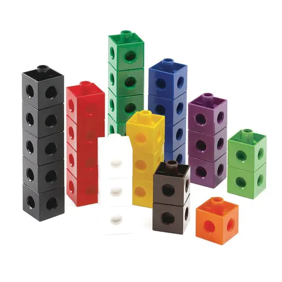 EDX Education&reg; Linking Cubes - Math Manipulatives & Building (Set of 500) {2}