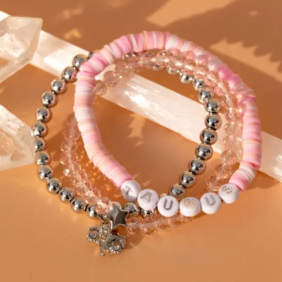 Jewelry Made By Me Zodiac Bracelet Kit-Taurus {1}