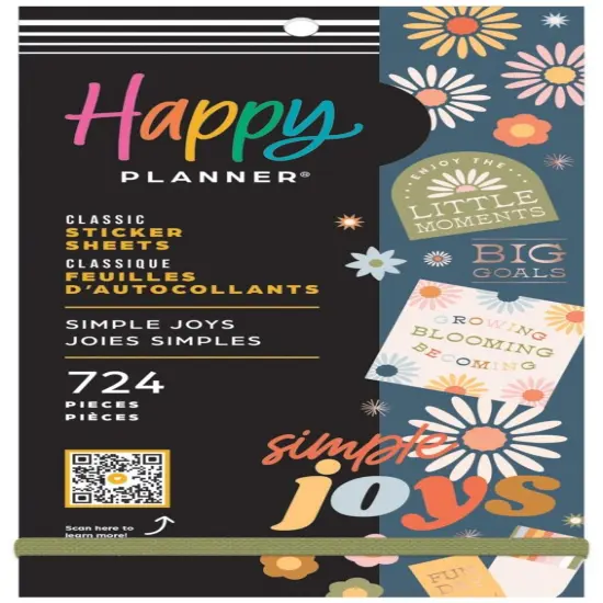 Happy Planner Sticker Value Pack 30/Sheets-Simple Joys {1}