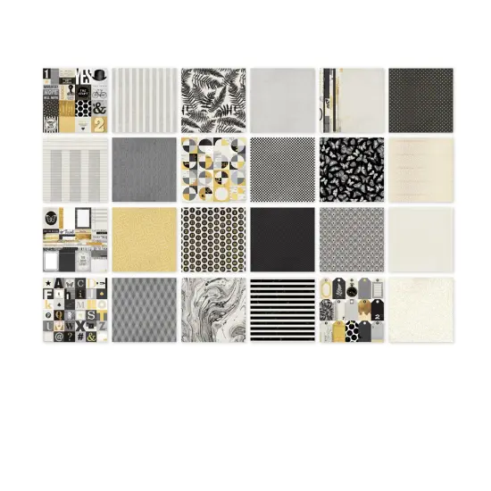 Bo Bunny Charmed Chronicles Double-Sided Paper Pad 12"X12"-24 Sheets {3}