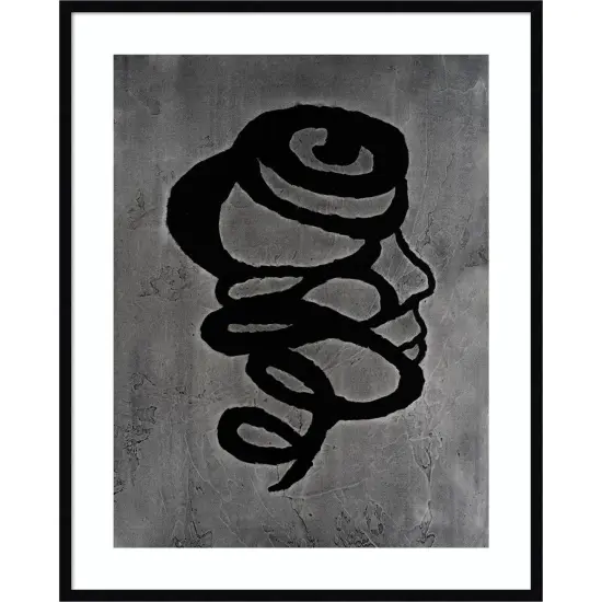 Portrait CoilIV by Vanna Lam Wood Framed Wall Art Print {1}