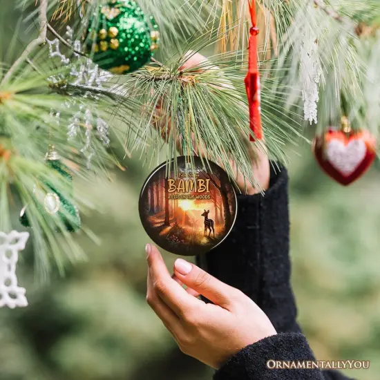 Felix Salten's Bambi Ornament, Woodland Wonder Christmas Keepsake {5}