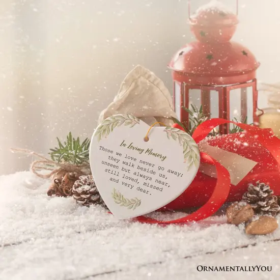 Always Near, Forever Dear Memorial Ornament, Christmas Keepsake for Loved Ones {4}