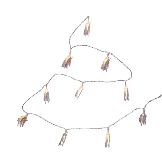 Kurt Adler Battery-Operated 10-Light USB Metal Unicorn Light Set {2}