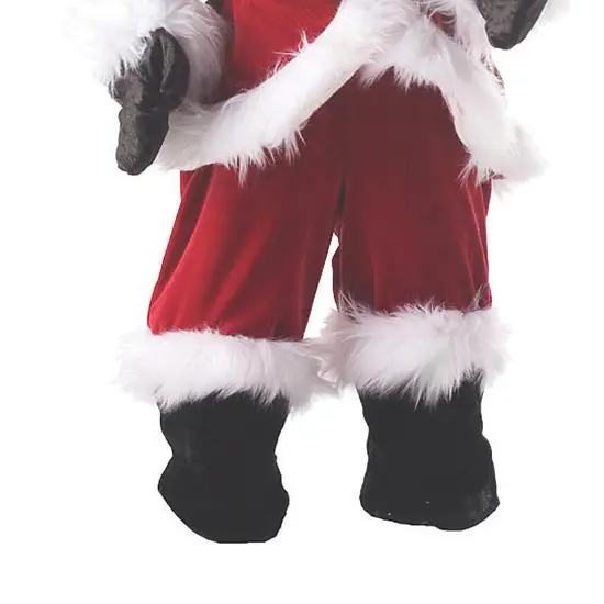 Toddler Santa Costume with Traditional Red Suit {3}