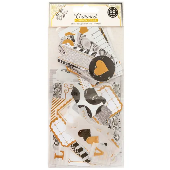 Bo Bunny Charmed Chronicles Ephemera-Journaling {1}