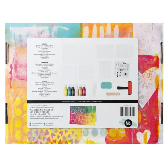 Vicki Boutin Mixed Media Card Kit-Gel Print {2}