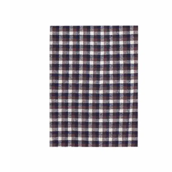 BYC Men's Brown Plaid Cotton Pajama Pants Boxed Comfort for Relaxation {5}