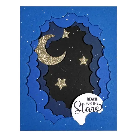 Spellbinders Etched Dies By Vicky Papaioannou-Tunnel Clouds, Tunnel Scapes {4}