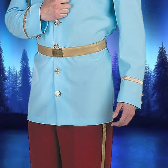 Prince Charming Deluxe Costume for Men with Regal Jacket and Medal Accessories {3}