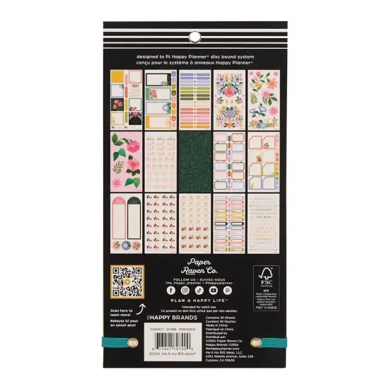 Happy Planner Big Sticker Value Pack 30/Sheets-Garden Joy {3}