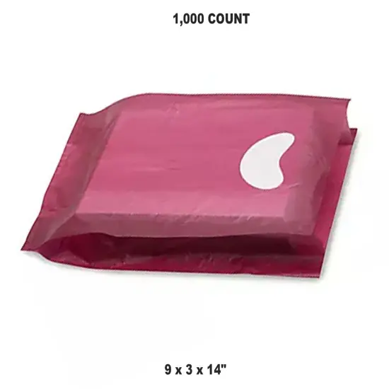 Merchandise Bags 9" x 3" x 14" for Burgundy {1}