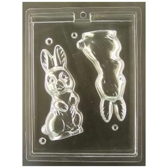 3D Pretty Rabbit Chocolate Mold for Easter and Farm Events {1}