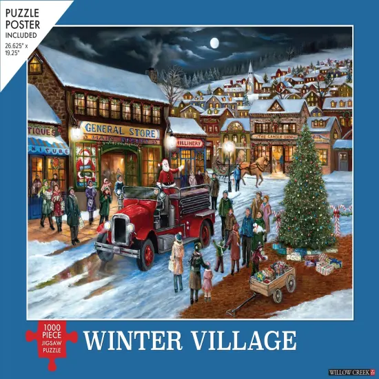 The Winter Village 1000-Piece Puzzle {3}