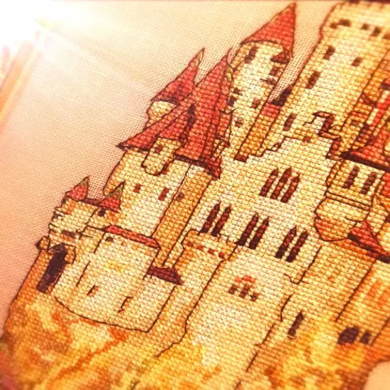 Suspended Castle 122-B003 K Counted Cross Stitch Kit {4}