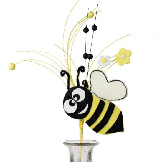 18" Bumble Bee Daisy Pick {4}