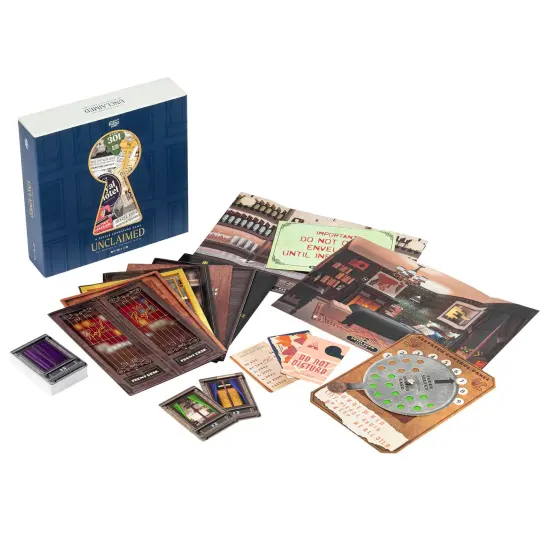 Professor Puzzle: Unclaimed: The Mystery Of The Royal Hotel - A Puzzle Adventure Game, Fast-Paced Treasure-Hunt Investigation, Ages 12+, 1-4 Players {4}