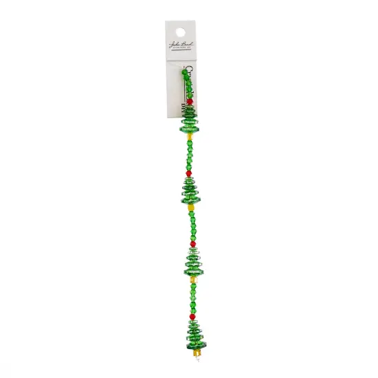 Crystal Lane DIY 7" Designer Holiday Glass Bead Mix Strand Christmas Tree {4}