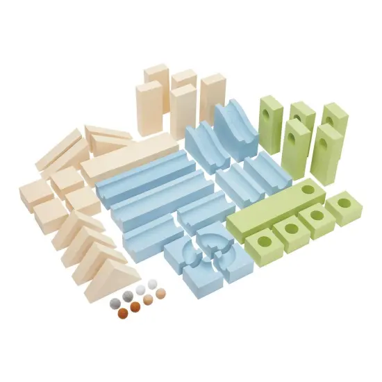 Kaplan Early Learning Company Ramp and Roll Discovery Blocks - 48 Pieces {7}