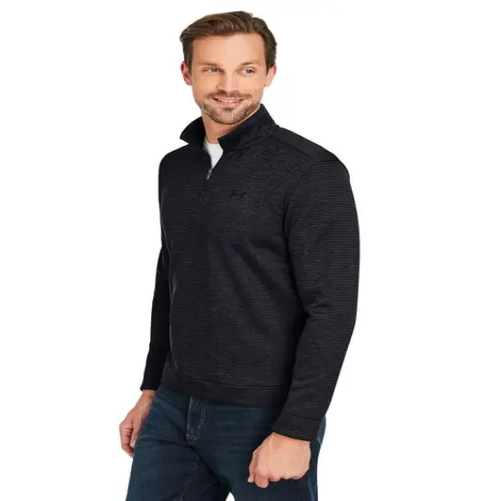 Under Armour&reg; Men's Storm Sweaterfleece Quarter Zip BLACK/ BLACK {4}