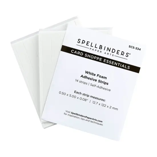Spellbinders Foam Adhesive Strips 2M-White {3}