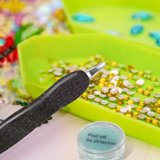 Diamonds Painting Tools Kit - Metal Tip Diamond Art Pens with Resin Handle, Complete Diamond Art Tool Set with Accessories for Beginners and Professionals {5}