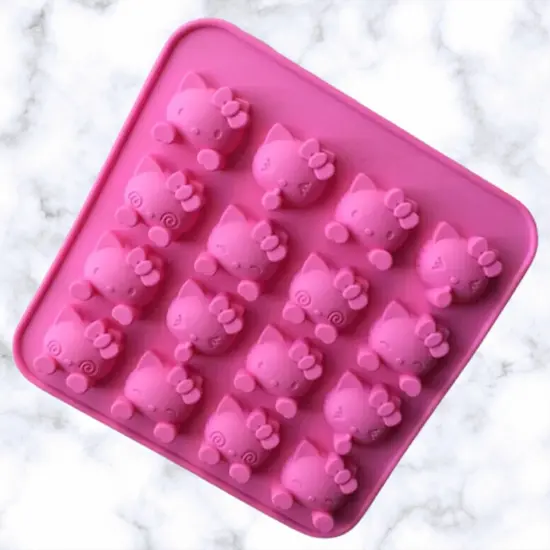 HK Multi Face Small Bit Size Silicone Mold {1}