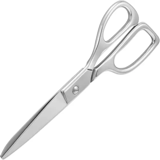 Tailor Fabric Sewing Scissors - 8" Professional Forged Stainless Steel Heavy Duty Metal Shears All Purpose, Crafting Ultra Sharp Scissors for Dressmaking Upholstery Cloth Leather and Felt {3}
