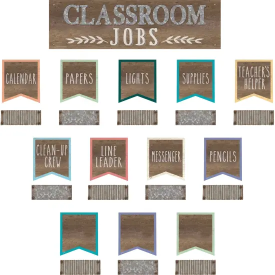 Home Sweet Classroom Jobs Mini Bulletin Board Set {1}