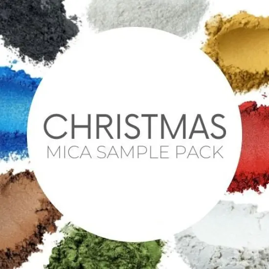 * Christmas Mica Sample Pack - 8 Holiday Colors {3}