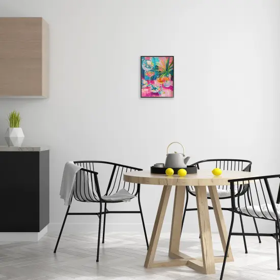 Stupell Industries Dazzling Disco Cocktails Framed Giclee Wall Art Design by LSR Design Studio {2}