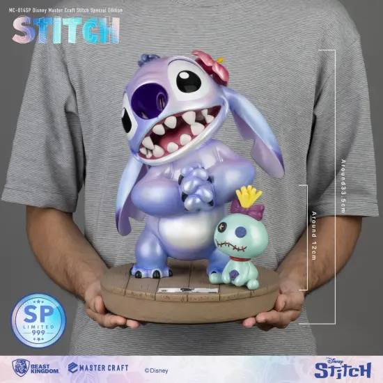 Special Edition Stitch Master Craft Table Top Statue {2}