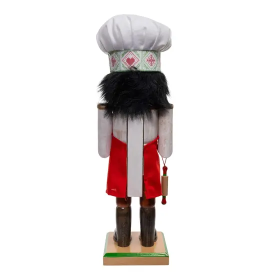 Kurt Adler 15-Inch Wooden Chef Nutcracker {3}